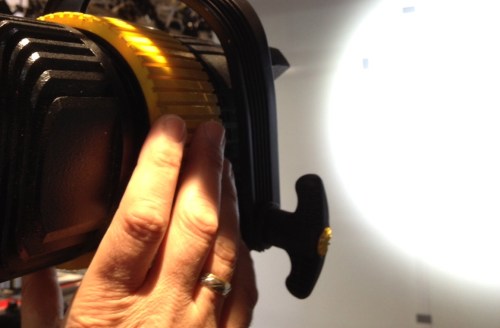 La calidad de la luz de los DLED encandiló a los asistentes (en la imagen el DLED 9.0)