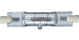 3 en 1, lámpara Q1000W p2/35, de cuarzo, tungteno y halógena