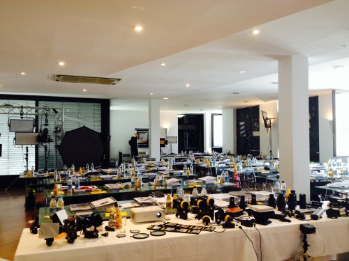 Todo estaba preparado para recibir a más de 70 distribuidores