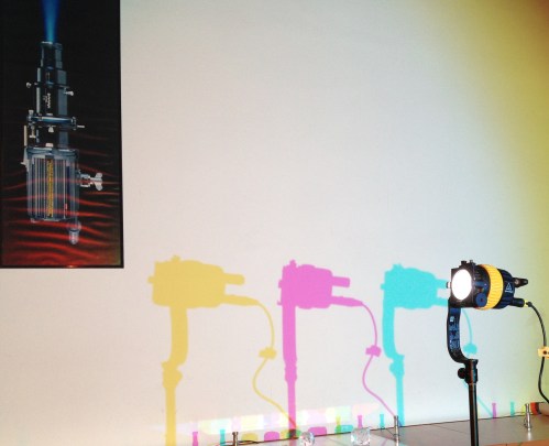 Tres sombras complementarias