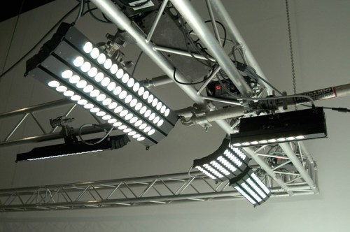 Los HighPower se pueden curvar para iluminar cicloramas