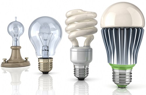 Evolución de la bombilla (de la web de Ciencia e Ingeniería)