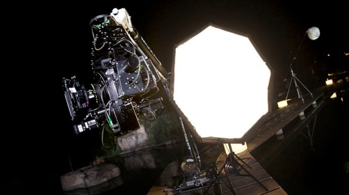 PanAura7 en el set de Sugarwood (DoP Pol Turrents)