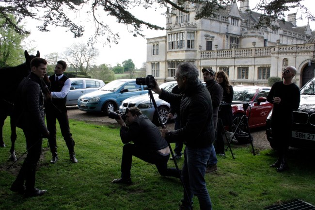 Shooting en Londres para campaña de moda